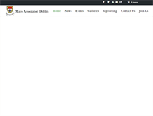 Tablet Screenshot of mayoassociationdublin.com